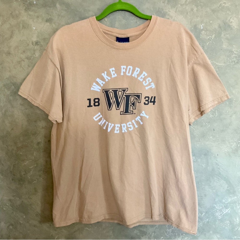 Vintage MV Sport Wake Forest University Graphic Tee